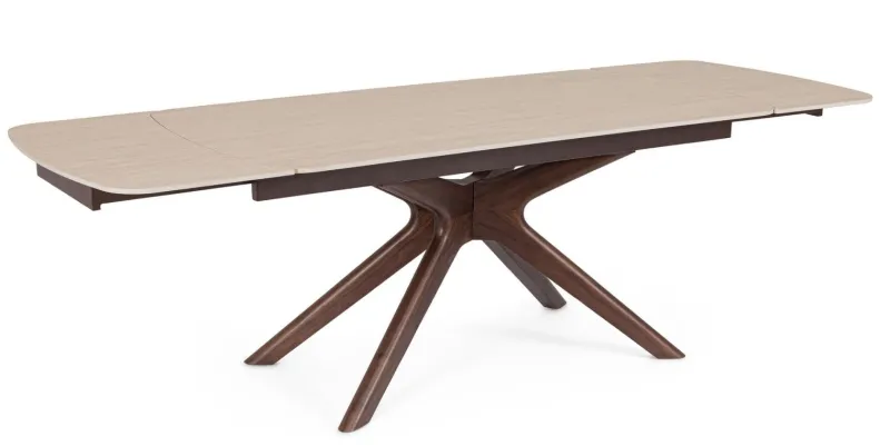 Bizzotto TAVOLO ALL. MARITTA 170/250X90 NOCE/TRAV