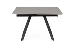 Online Bizzotto TAVOLO ALL. REETA 120/180X90 NERO/GRIGIO