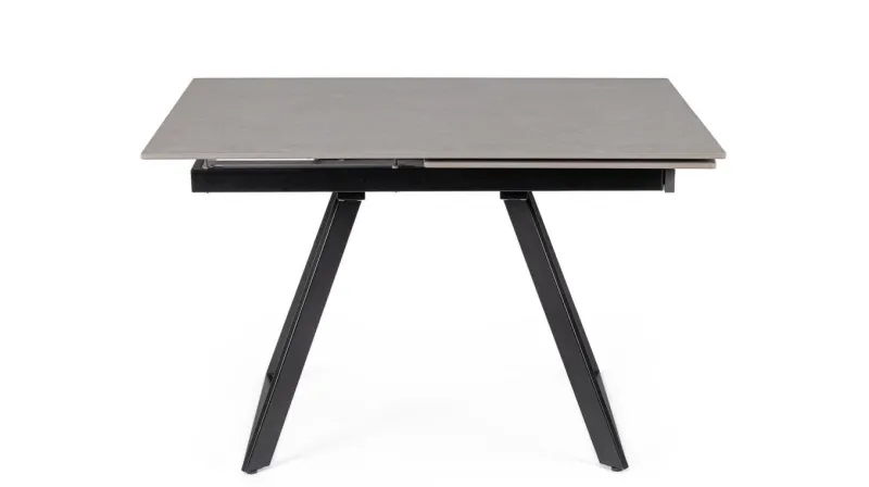 Online Bizzotto TAVOLO ALL. REETA 120/180X90 NERO/GRIGIO