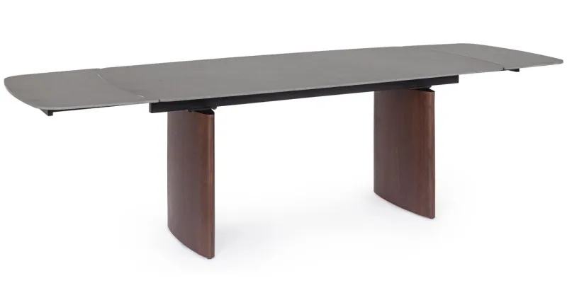 Clearance Bizzotto TAVOLO ALL.MAILIS 180/260X90 NOCE/GRIGIO