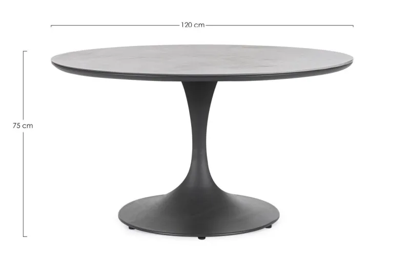 Best Bizzotto TAVOLO ARNOLD D120 ANTR JX55