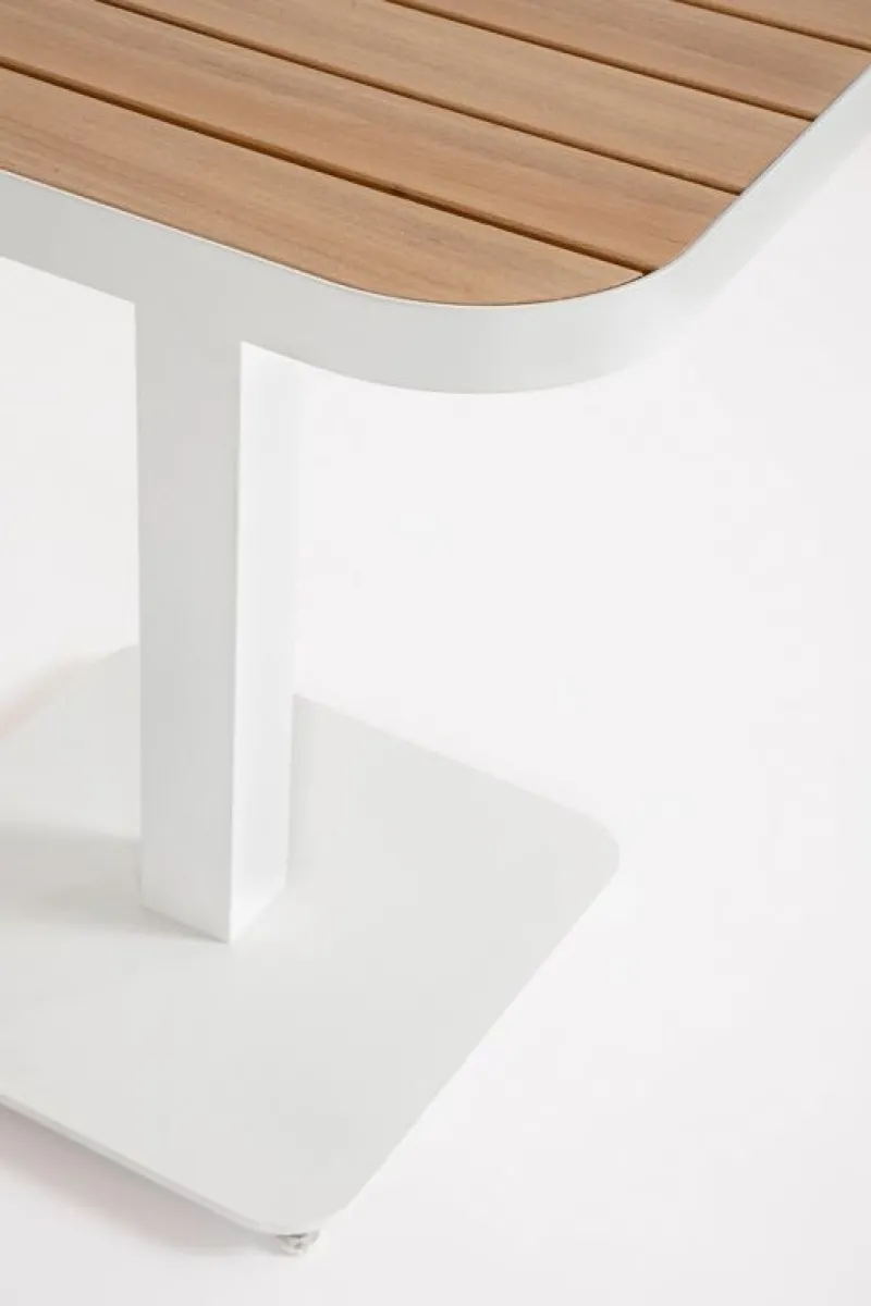 Hot Bizzotto TAVOLO BELMAR 75X75 BIANCO YK11