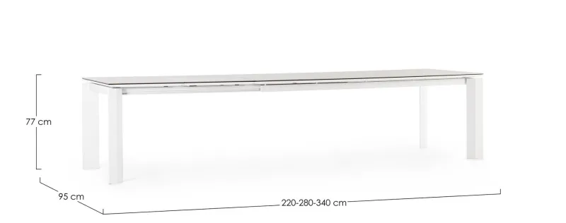 Best Bizzotto TAVOLO BIANCO WG20 - OTAVIO