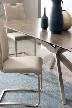 Hot Bizzotto TAVOLO CON PIANO IN CERAMICA - ARZACHEL