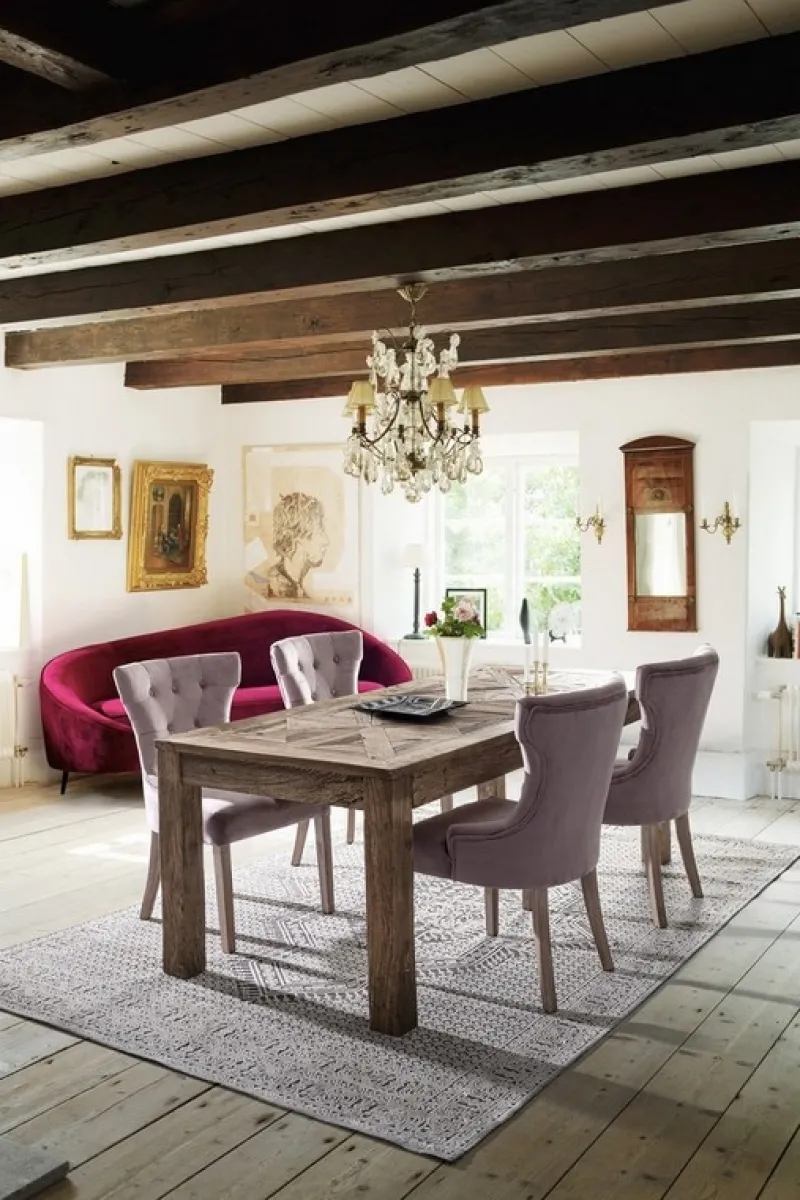 Online Bizzotto TAVOLO FISSO IN LEGNO 200x90 - KAILY