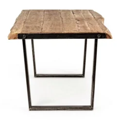 Clearance Bizzotto TAVOLO FISSO IN LEGNO 180X90 - ELMER