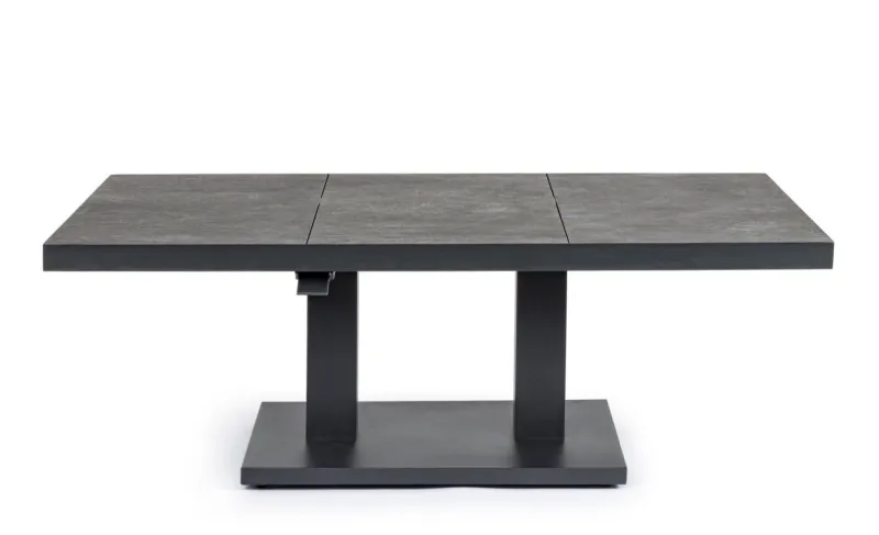 Hot Bizzotto TAVOLO IN ALLUMINIO ANTRACITE JX55 - TRUMAN