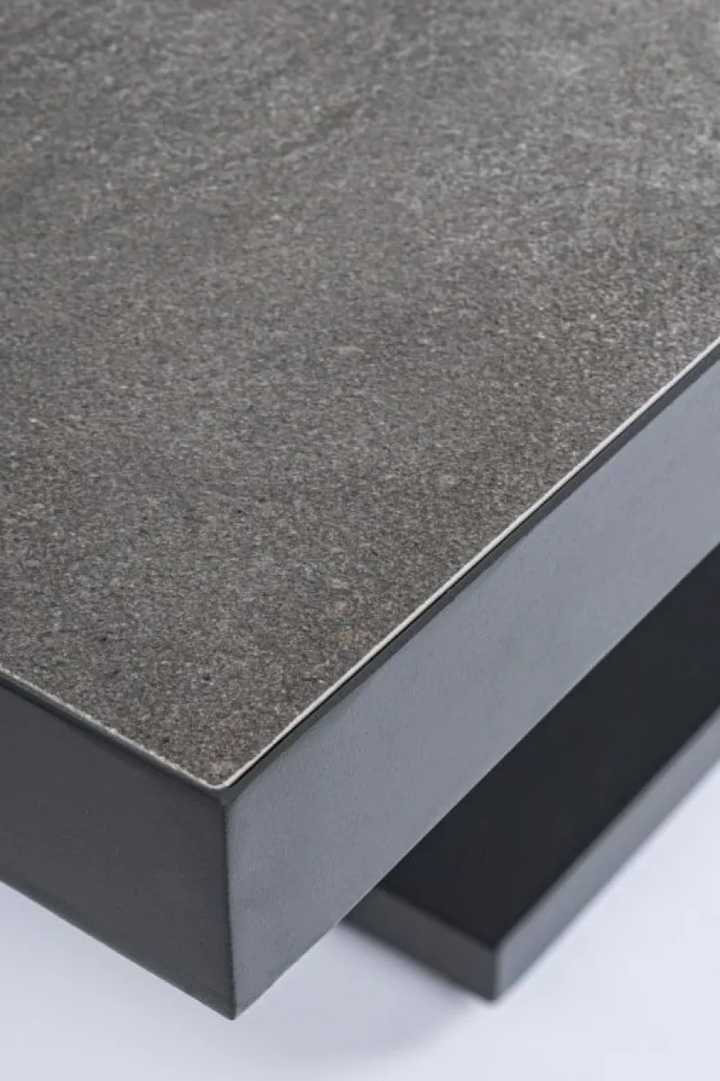 Hot Bizzotto TAVOLO IN ALLUMINIO ANTRACITE JX55 - TRUMAN