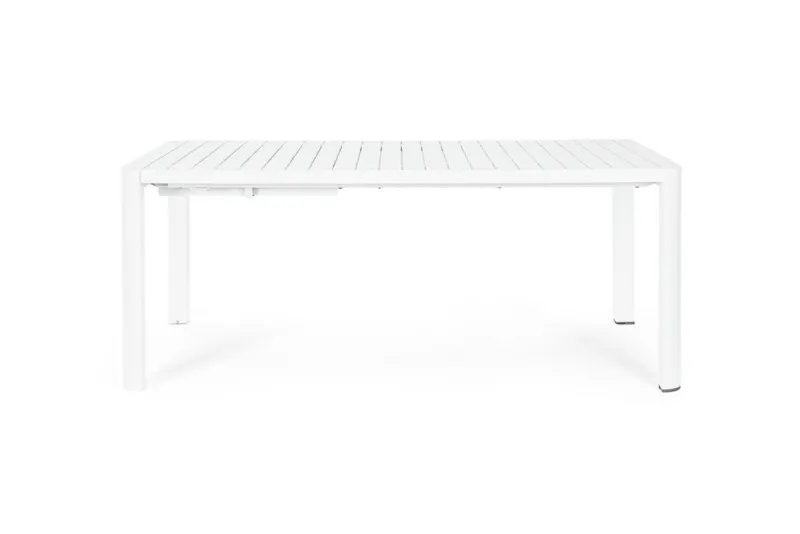 Outlet Bizzotto TAVOLO IN ALLUMINIO BIANCO CX21 - KIPLIN