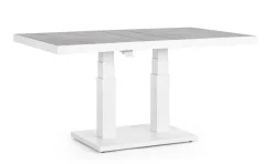 Hot Bizzotto TAVOLO IN ALLUMINIO BIANCO JX11 - TRUMAN