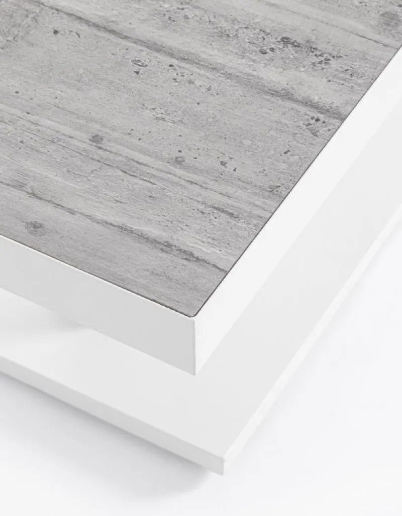 Hot Bizzotto TAVOLO IN ALLUMINIO BIANCO JX11 - TRUMAN