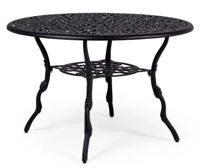 New Bizzotto TAVOLO IN ALLUMINIO D110 ANTRACITE - VICTORIA