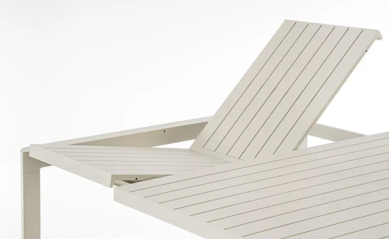 Outlet Bizzotto TAVOLO IN ALLUMINIO RASTIN - KIPLIN