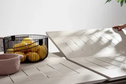 Hot Bizzotto TAVOLO IN ALLUMINIO 160/240X100 - KONNOR RASTIN