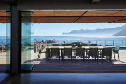 Bizzotto TAVOLO IN ALLUMINIO 253/319/384X110 ANTRACITE GK52 - CAMERON