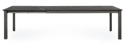 Online Bizzotto TAVOLO IN ALLUMINIO 200/300X110 ANTRACITE CX23 - KONNOR