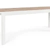 Online Bizzotto TAVOLO IN ALLUMINIO 220-340X100 BIANCO YK11 - BELMAR