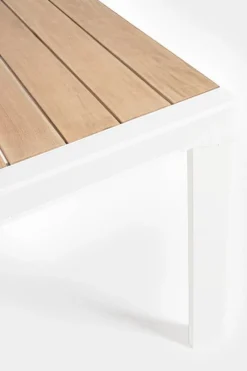 Online Bizzotto TAVOLO IN ALLUMINIO 220-340X100 BIANCO YK11 - BELMAR
