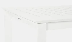 Hot Bizzotto TAVOLO IN ALLUMINIO 160/240X100 BIANCO CX21 - KONNOR