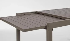 Sale Bizzotto TAVOLO IN ALLUMINIO 135-270X90 COFFEE YK14 - PELAGIUS