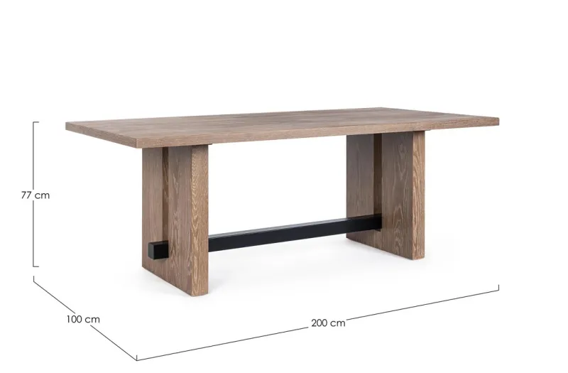 New Bizzotto TAVOLO IN LEGNO - MONROE