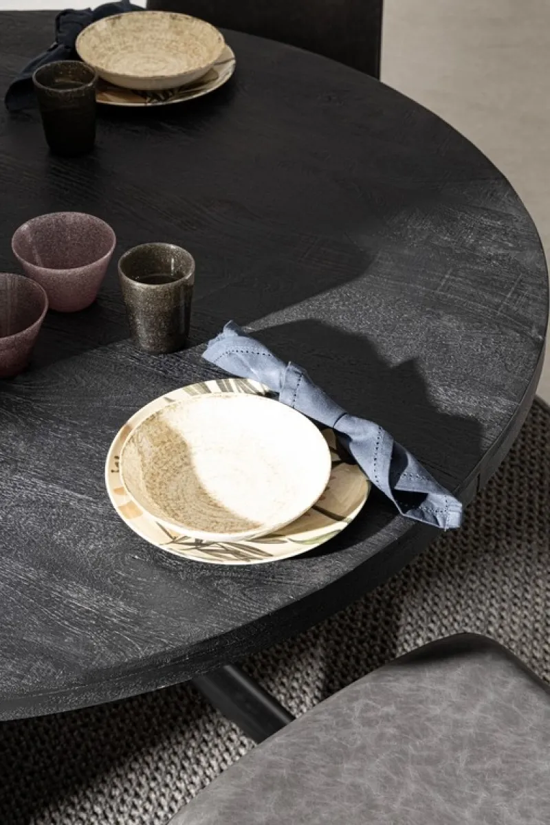 Outlet Bizzotto TAVOLO IN LEGNO D130 - HASTINGS