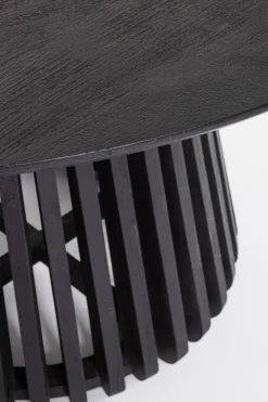 Discount Bizzotto TAVOLO IN LEGNO NERO D130 - ODION