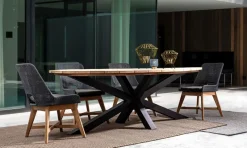 Hot Bizzotto TAVOLO IN TEAK CARBON RT02 - PALMDALE