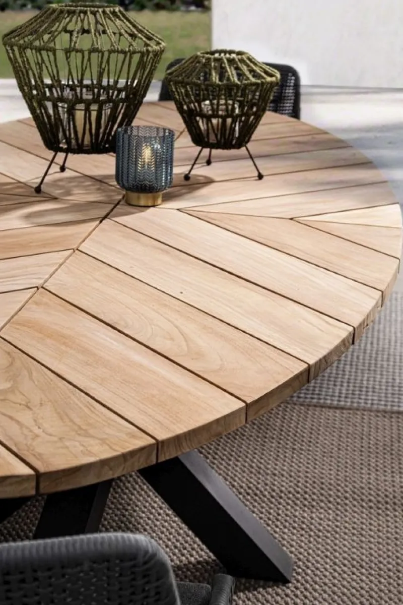 Hot Bizzotto TAVOLO IN TEAK CARBON RT02 - PALMDALE