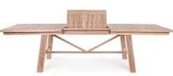 Outlet Bizzotto TAVOLO IN TEAK 220/300X100 - MARYLAND