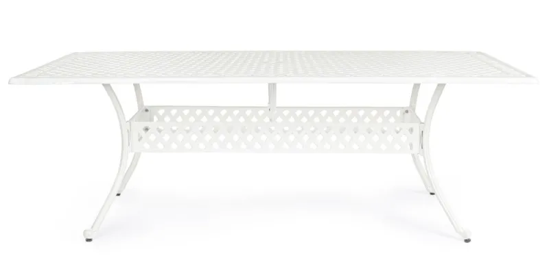 Outlet Bizzotto TAVOLO IVREA RETT 213X107 BIANCO