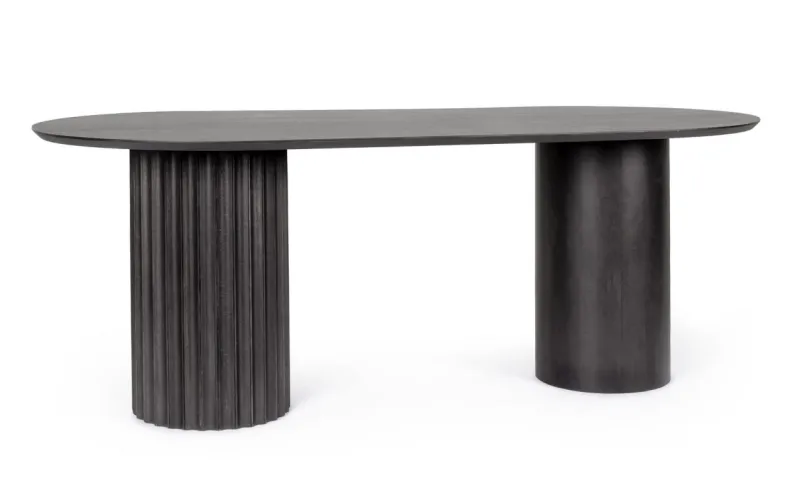 Outlet Bizzotto TAVOLO ORISSA NERO 200X90