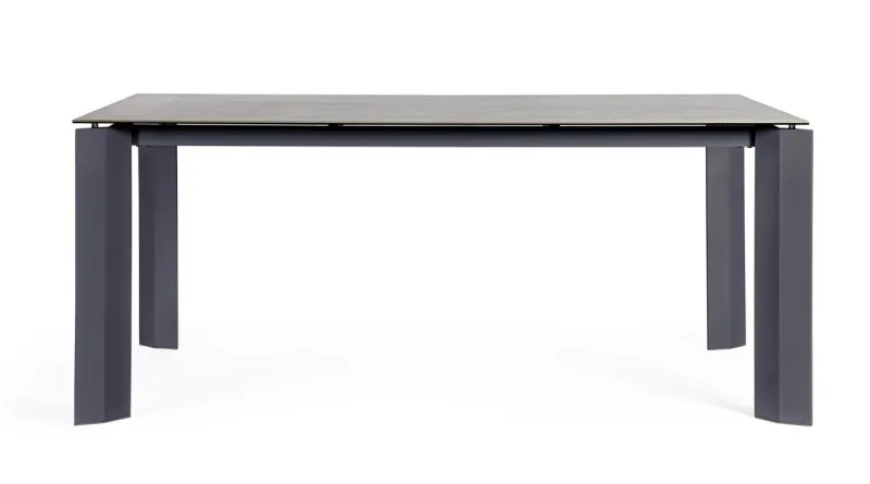New Bizzotto TAVOLO OTAVIO 180X95 ANTRACITE WG21