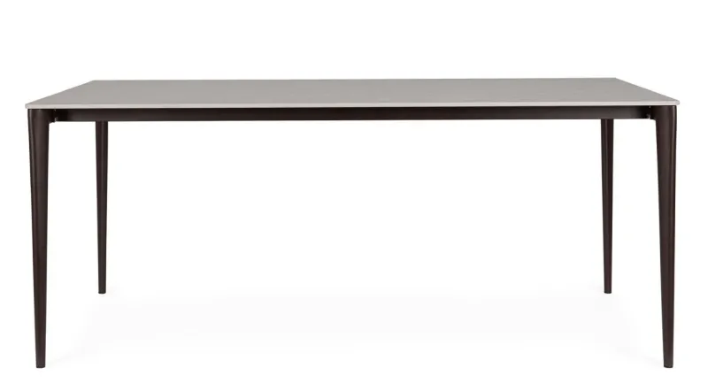 Clearance Bizzotto TAVOLO REIJA 180X90 RUST/GRIGIO CHIARO