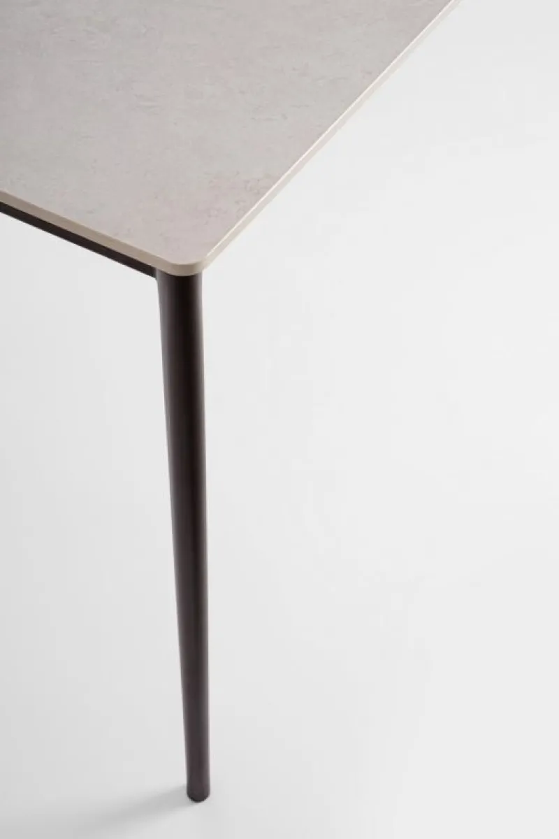 Clearance Bizzotto TAVOLO REIJA 180X90 RUST/GRIGIO CHIARO