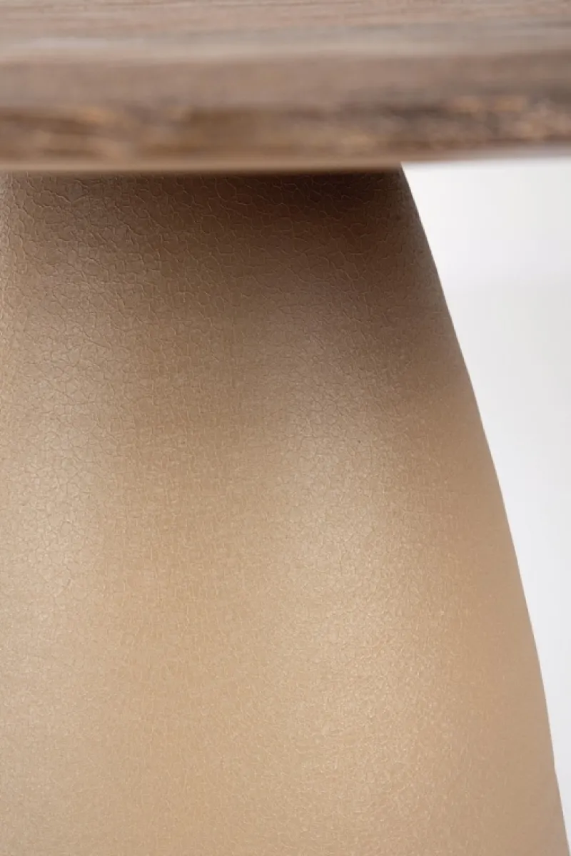 New Bizzotto TAVOLO STANLEY TOP RUSTIC BROWN 140