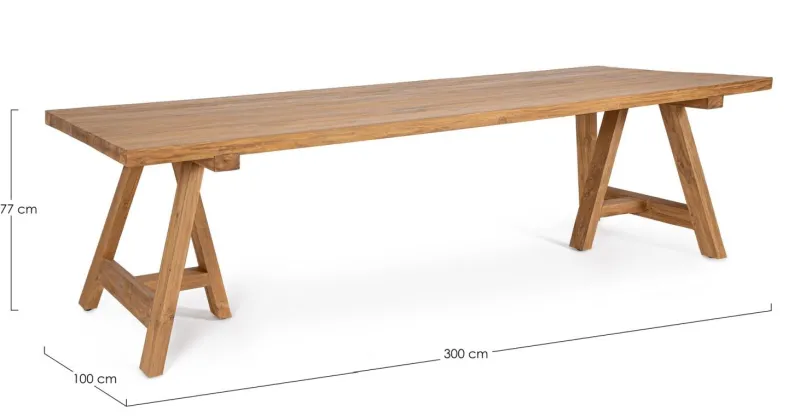Bizzotto TAVOLO 300X100 MANAGUA - FSC