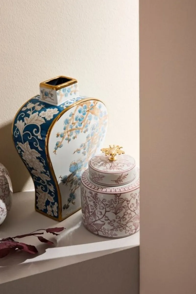 Sale Bizzotto VASO CAI C-TAPPO CIL ROSSO BIANCO H19