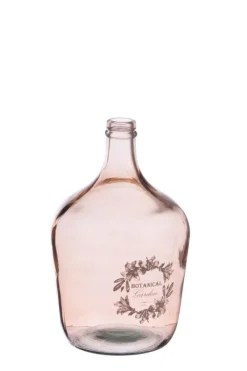 Outlet Bizzotto VASO DAMIGIANA SCRAPPY VT ROSA H30