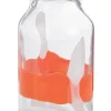 Discount Bizzotto VASO ERIDANUS VT ARANCIO BIANCO H24,5