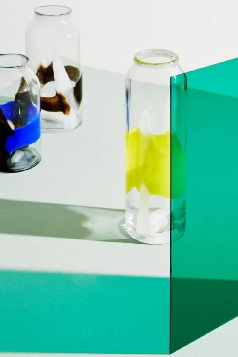 Discount Bizzotto VASO ERIDANUS VT BIANCO NERO H31