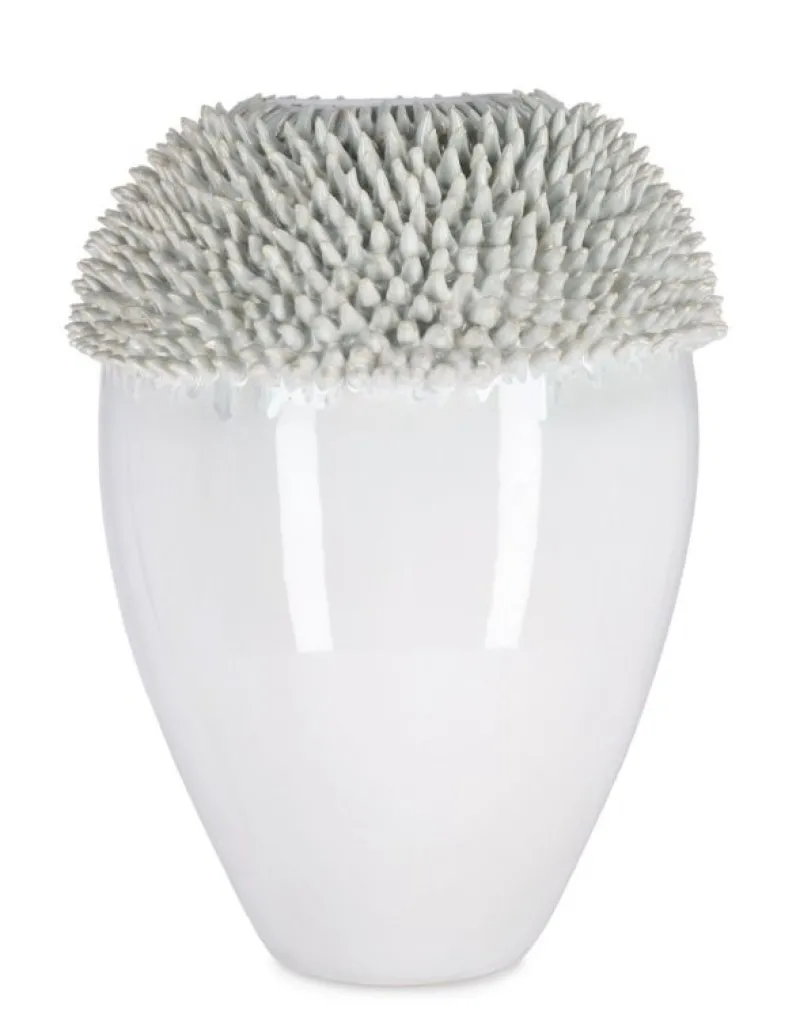 Sale Bizzotto VASO IKU BIANCO VERDE H47,5