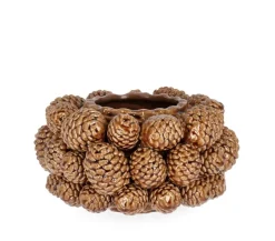 Clearance Bizzotto VASO PIGNA MARRONE H15