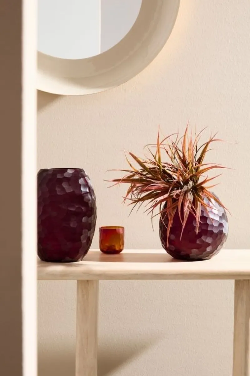 Sale Bizzotto VASO SAMPUR VT BORDEAUX H26,5