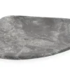 Online Bizzotto VASSOIO DECORAT KANDY MARMO GRIGIO 30X26