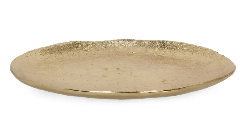 Outlet Bizzotto VASSOIO DECORATIVO INDHUR TO ORO D28