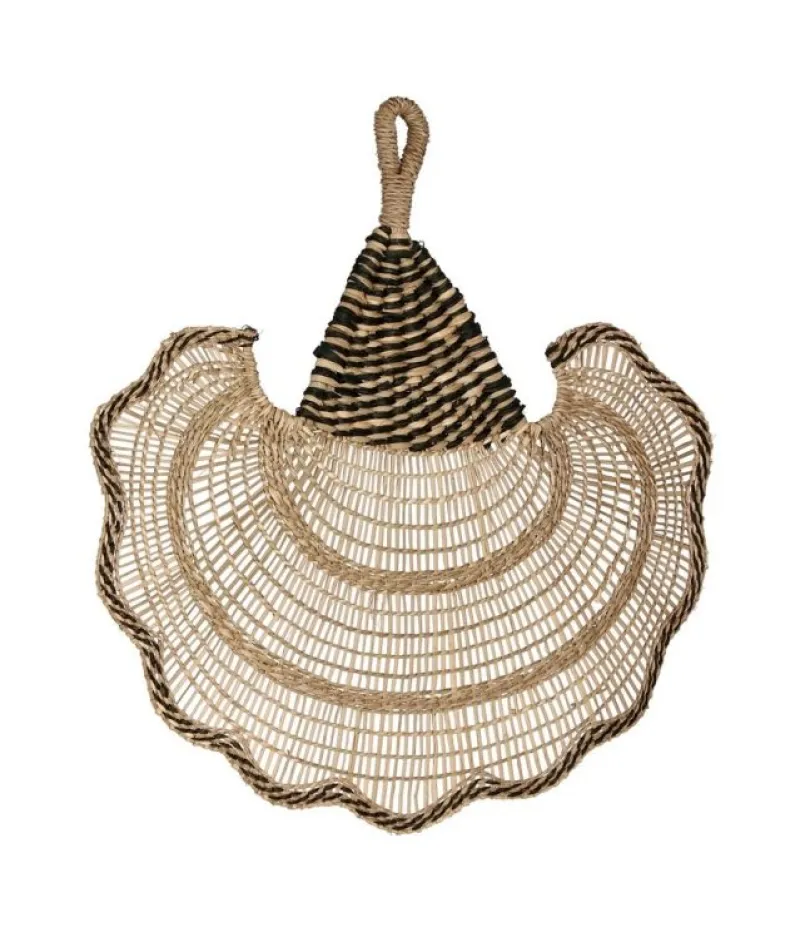 Hot Bizzotto VENTAGLIO DECOR PARETE NANKA NERO 55X58