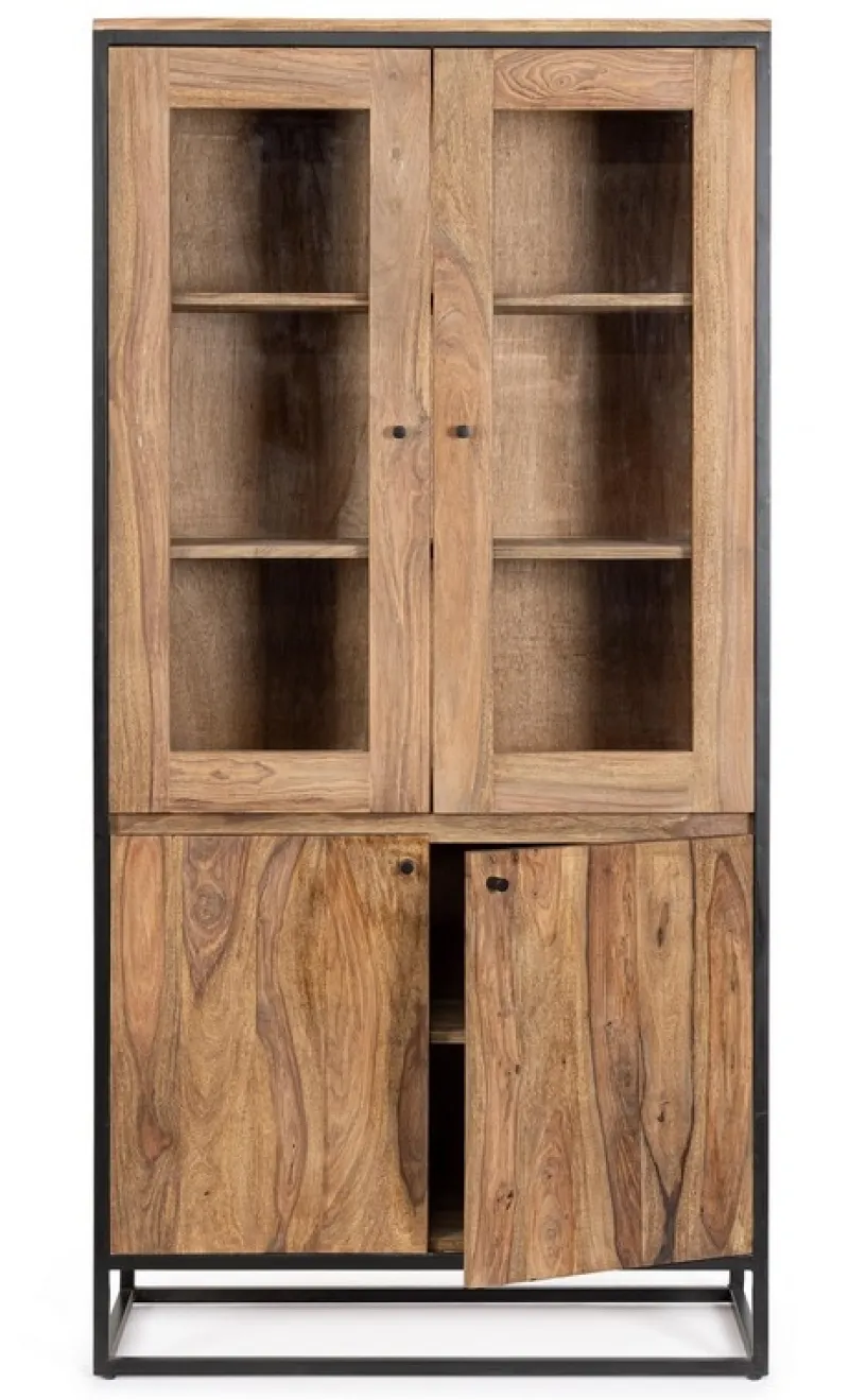 Hot Bizzotto VETRINA IN LEGNO SHEESHAM - NARTAN